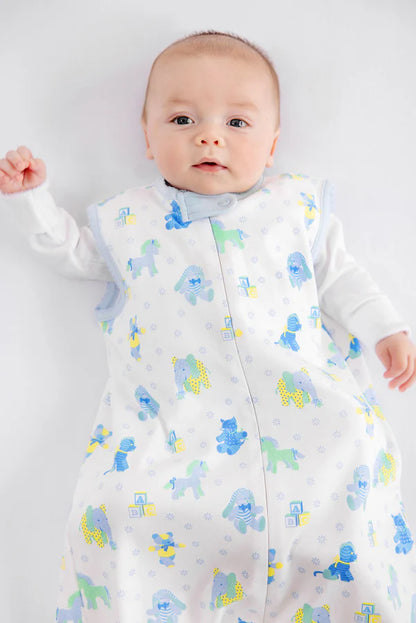 Beddie Bye Sleep Sack- Pima, 
Cuddle Up Cutie (Buckhead Blue)/Buckhead Blue