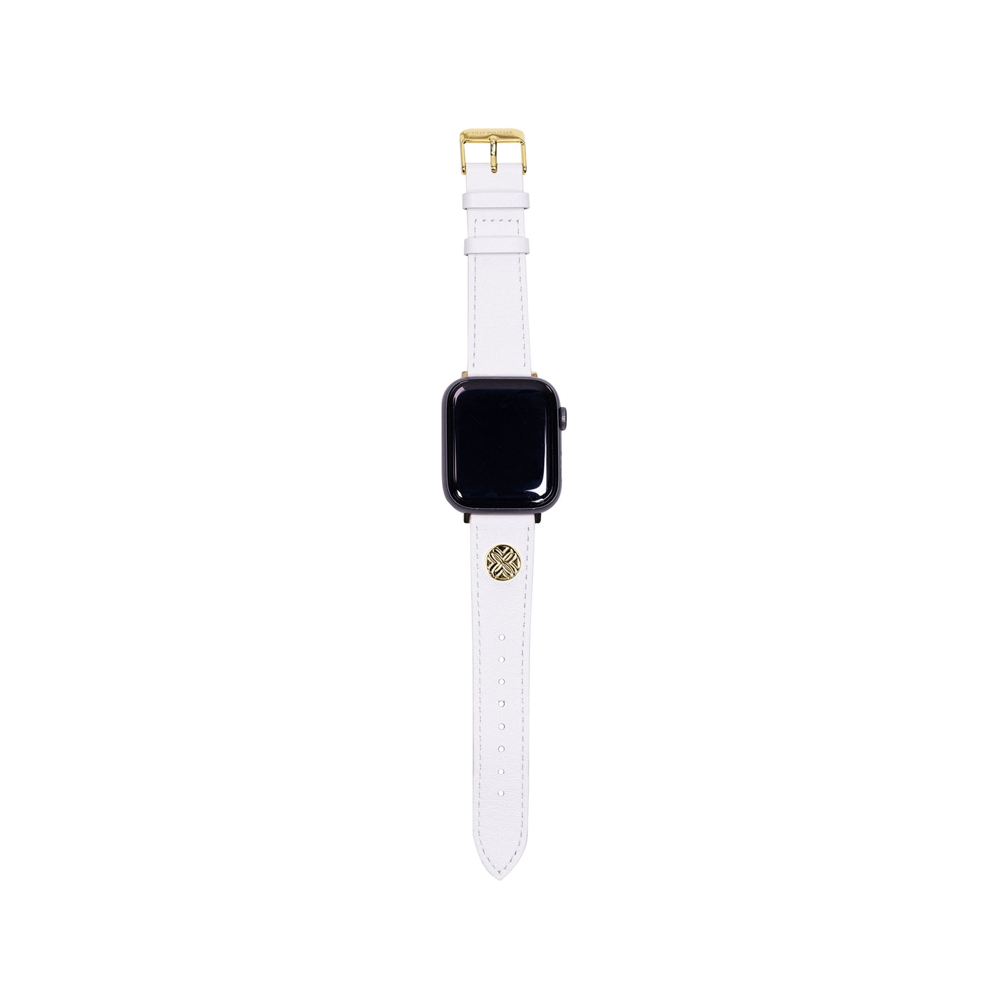 Leather Apple Watch Band, Resort White