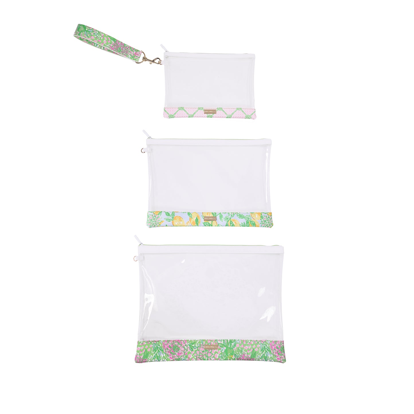 Carryall Trio Pouch Set, Lime Feeling Good