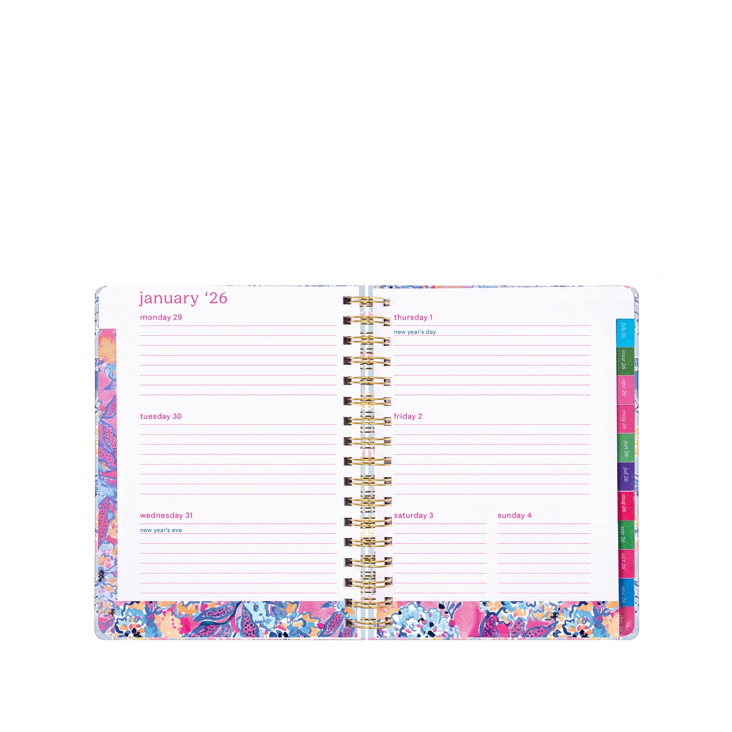 Jumbo 17 Month Agenda, Bluette Lil Barefoot Beachcomber