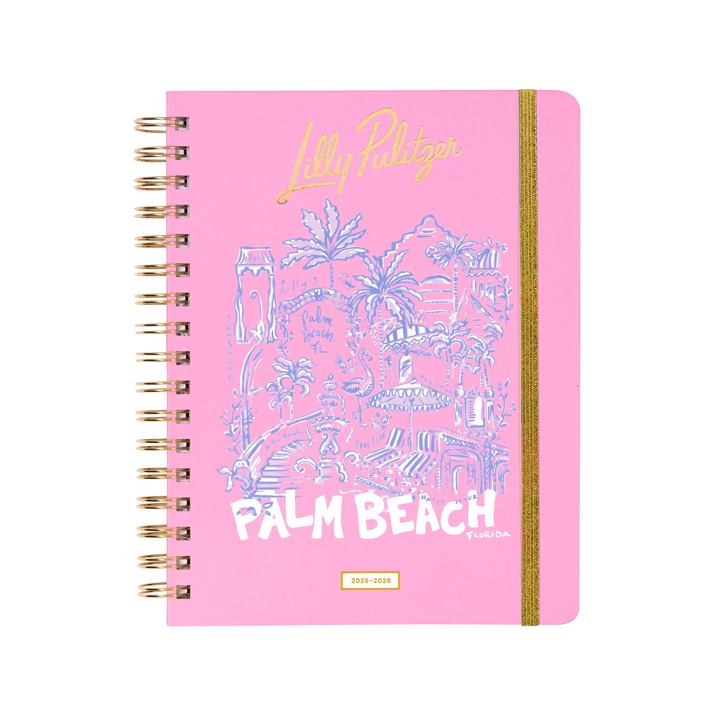 Large 17 Month Agenda, Palm Beach Playground