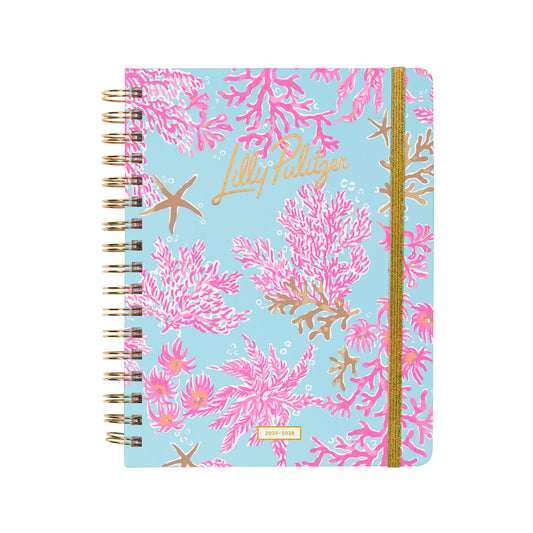 Large 17 Month Agenda, Royal Coral
