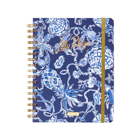 Large 17 Month Agenda, Sapphire Pool Barefoot Beachcomber