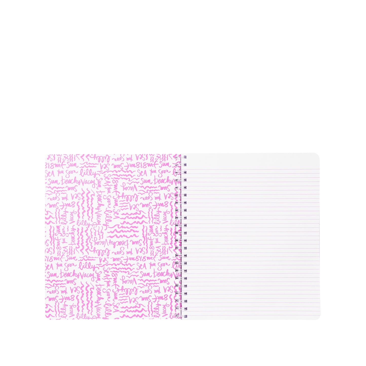 Large Notebook, Royal Coral