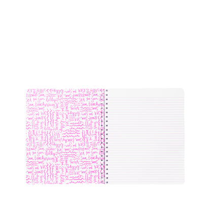 Large Notebook, Royal Coral