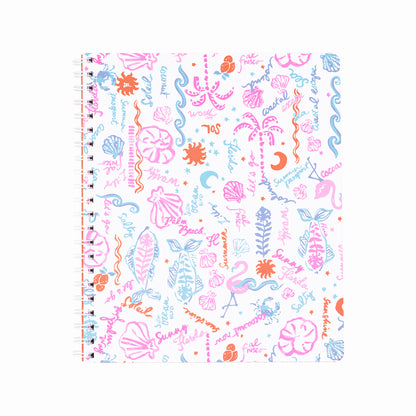 Large Notebook, Summer Serenade