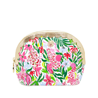 Scallop Pouch Set, Glowing Gardens/Feeling Poppy