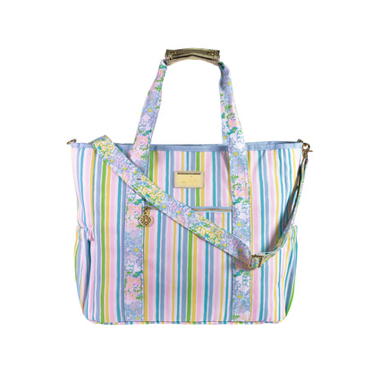 Cooler Bag, Lilly Garden Stripe