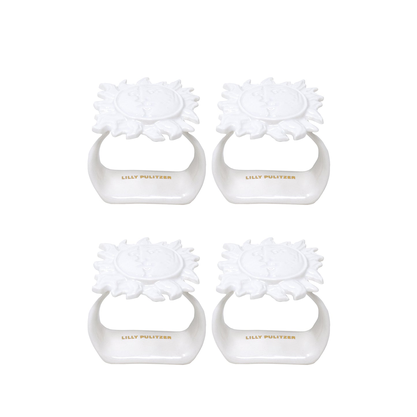 Napkin Ring Set, Sun Tiles Home