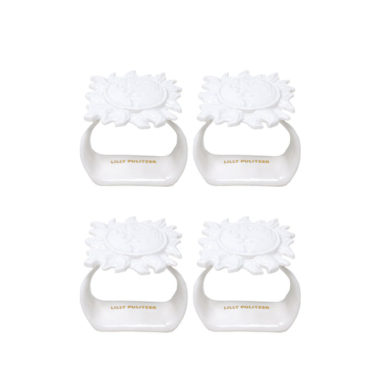 Napkin Ring Set, Sun Tiles Home