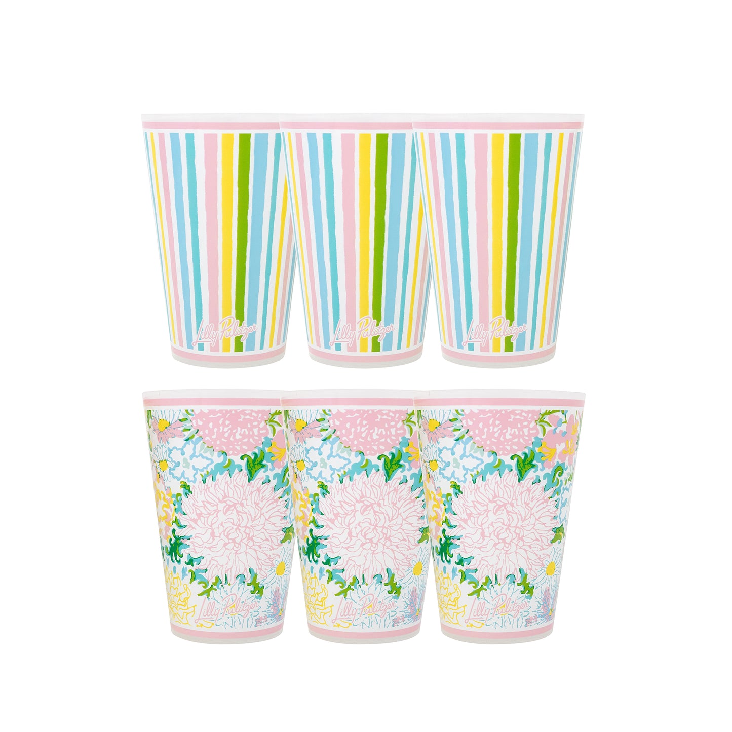 Pool Cup Set, Lilly Garden Home
