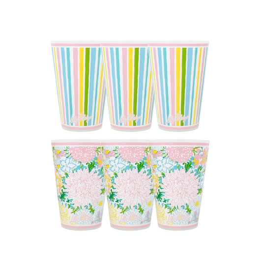 Pool Cup Set, Lilly Garden Home