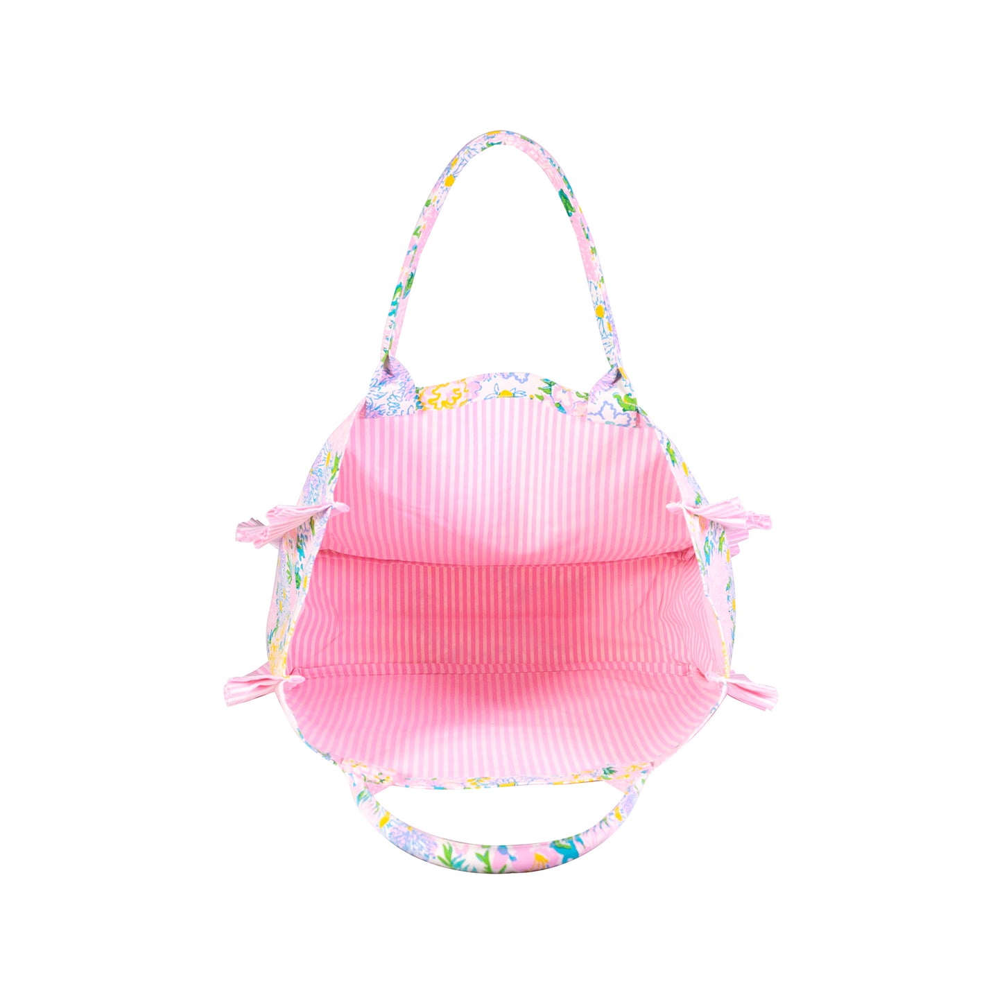 Ruffle Tote, Lilly Garden Home