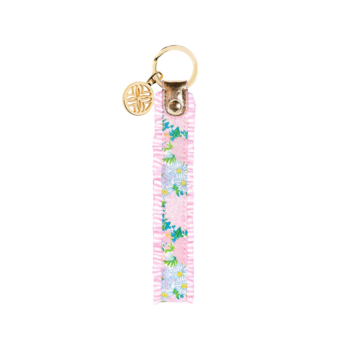 Ruffle Strap Keychain, Lilly Garden Home