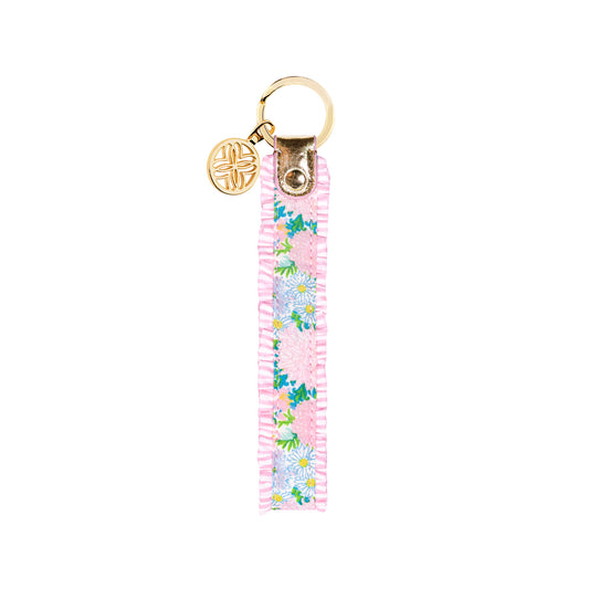 Ruffle Strap Keychain, Lilly Garden Home