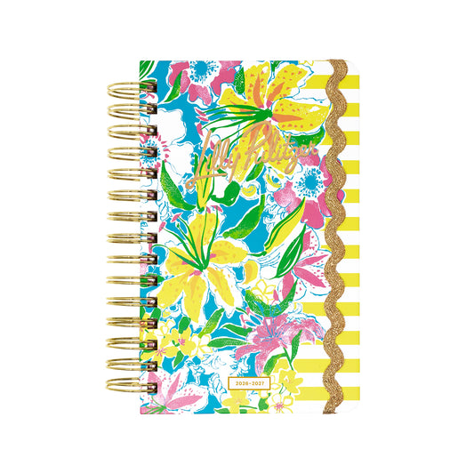 Medium 17 Month Agenda 2026-2027, Lovely Lilly