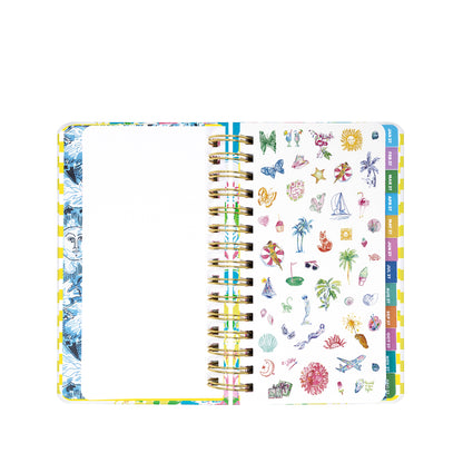Medium 17 Month Agenda 2026-2027, Lovely Lilly
