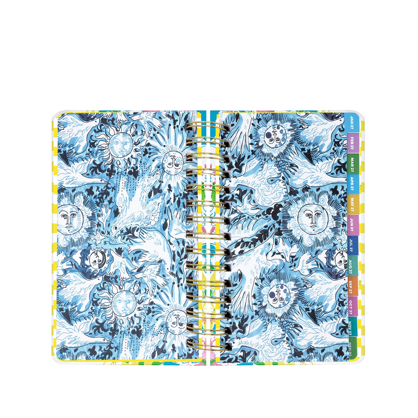 Medium 17 Month Agenda 2026-2027, Lovely Lilly