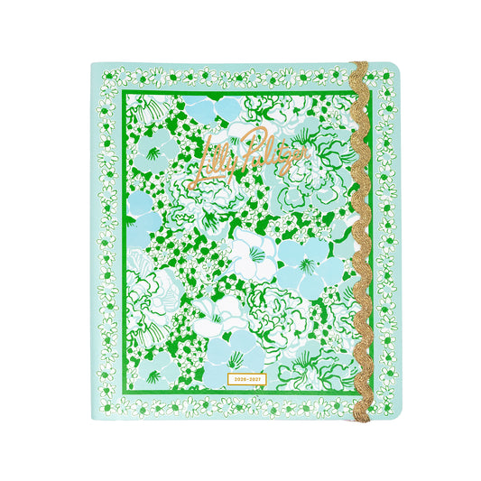 17 Month Soft Cover Planner 2026-2027, Mint Condition Burst of Joy
