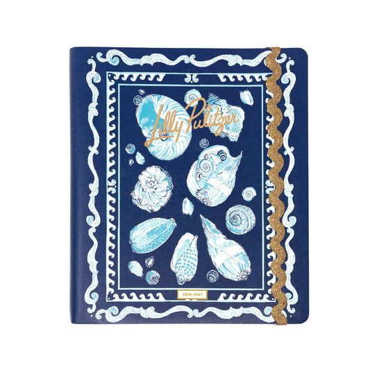17 Month Soft Cover Planner 2026-2027, Shell Shine