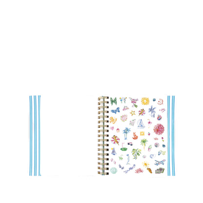 17 Month Soft Cover Planner 2026-2027, Shell Shine