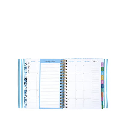 17 Month Soft Cover Planner 2026-2027, Shell Shine