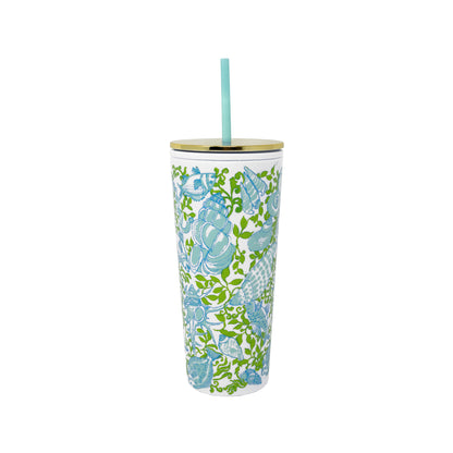 Tumbler with Straw, Throw Me a Line