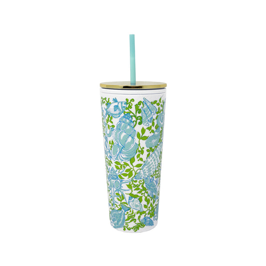Tumbler with Straw, Throw Me a Line