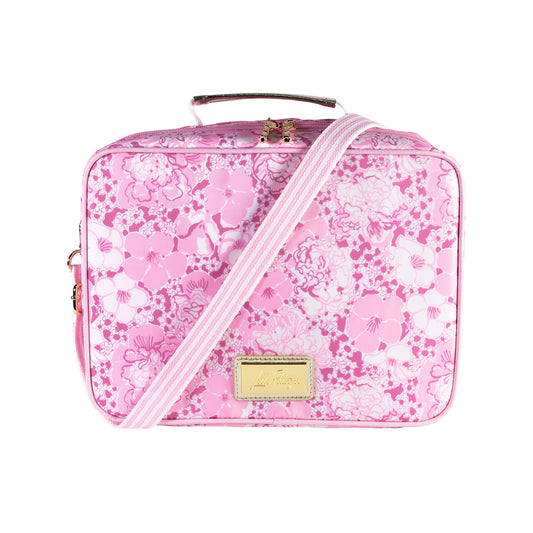 Lunch Bag, Conch Shell Pink Burst of Joy
