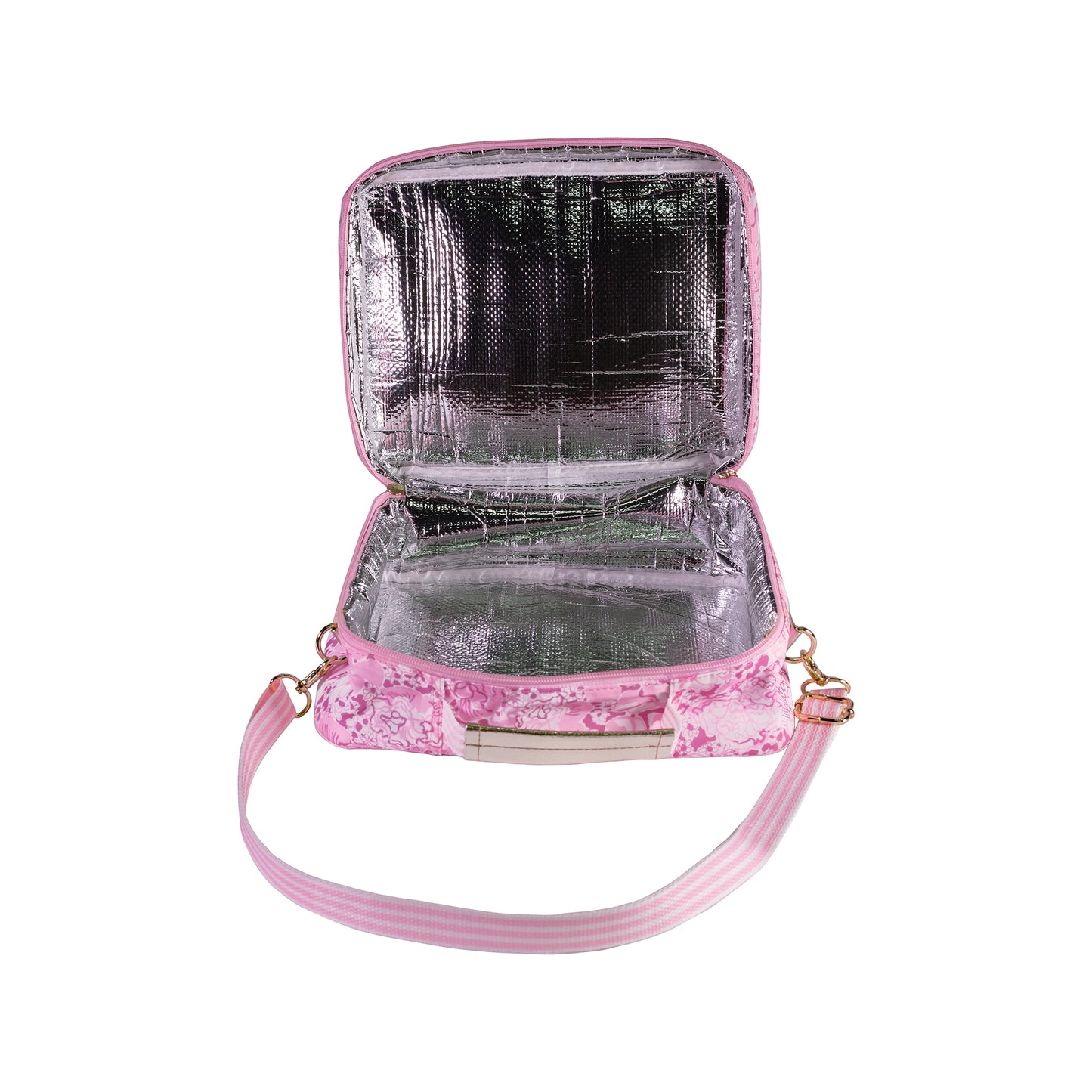 Lunch Bag, Conch Shell Pink Burst of Joy