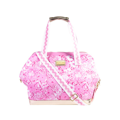 Neoprene Cooler, Conch Shell Pink Burst of Joy