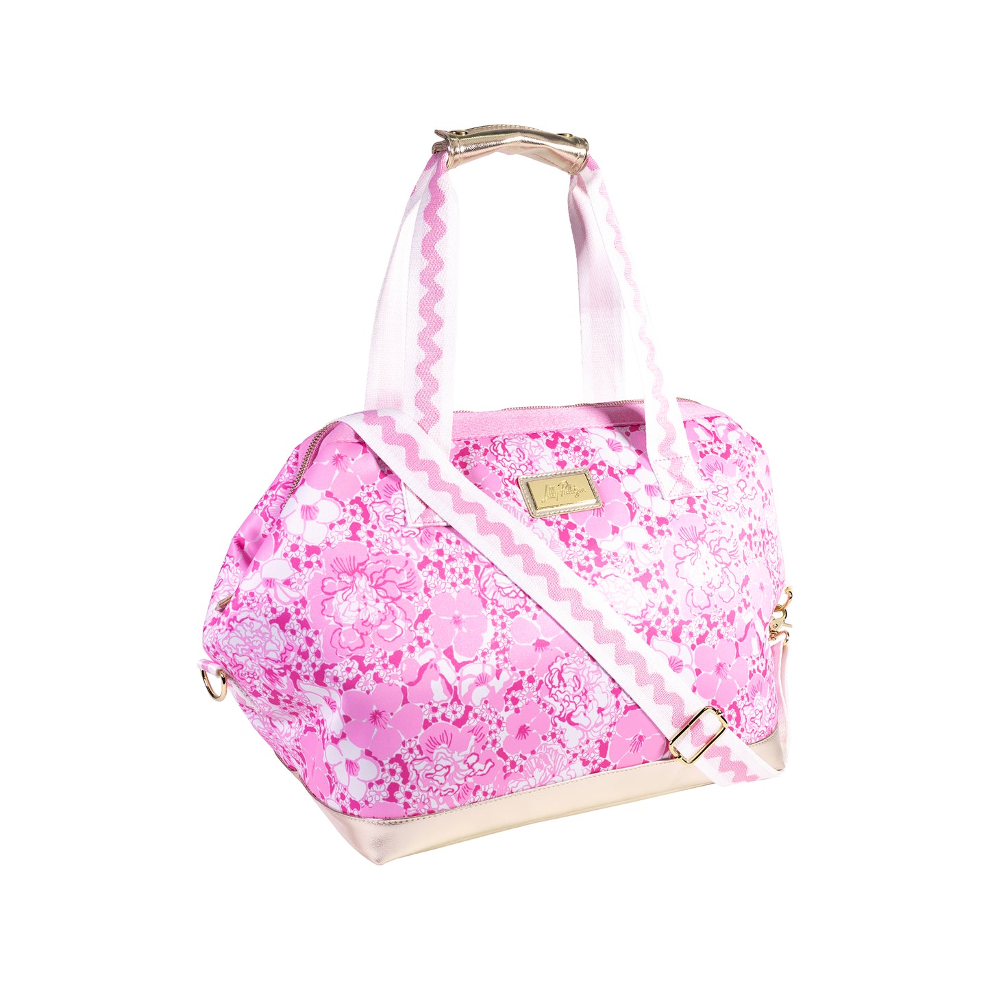 Neoprene Cooler, Conch Shell Pink Burst of Joy