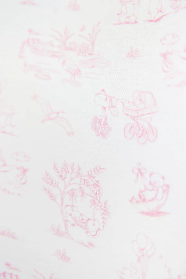 Baby Buggy Blanket, 
Sir Propers Sweet Arrival (Hamptons Hot Pink)