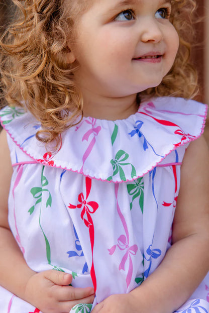 Sleeveless Tabithas Teachers Pet Set-Shorts, 
Bell Court Bows