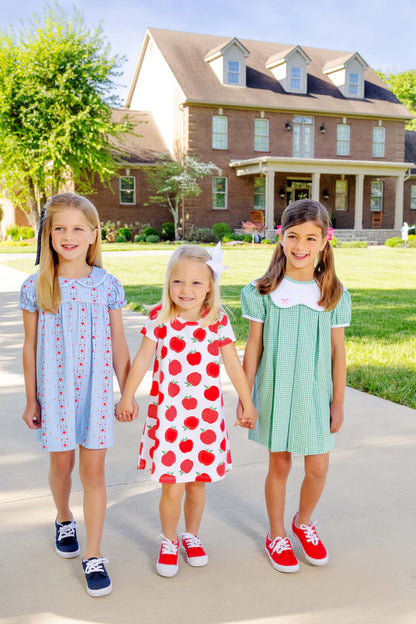 Polly Play Dress - Short Sleeve - Heavy Weight, 
Ardsley Park Apple