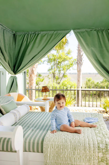 Price Pool Romper, 
Sarasota Sky Stripe