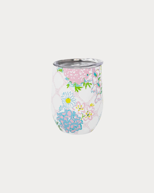Insulated Stemless Tumbler, Lilly Garden Home
