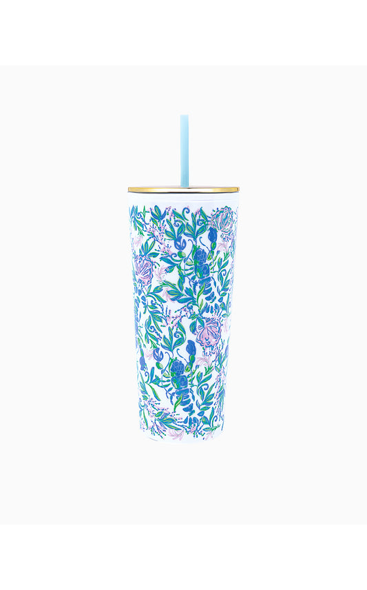 Tumbler with Straw, Just A Pinch