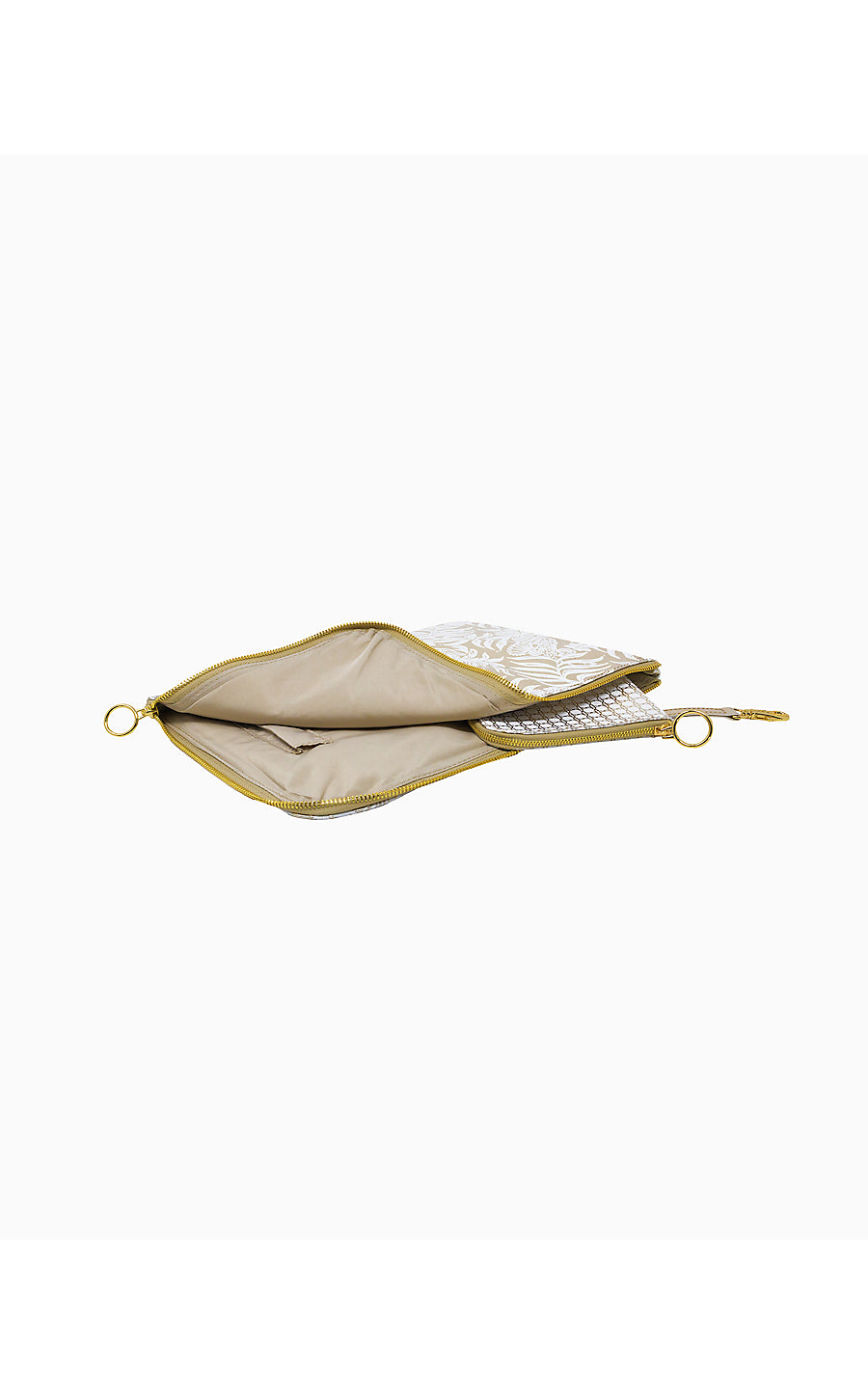 Tech Pouch Set, Gold Metallic Bon Vivants