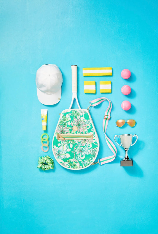 GWP TENNIS COVER, SPEARMINT BLOSSOM VIEWS