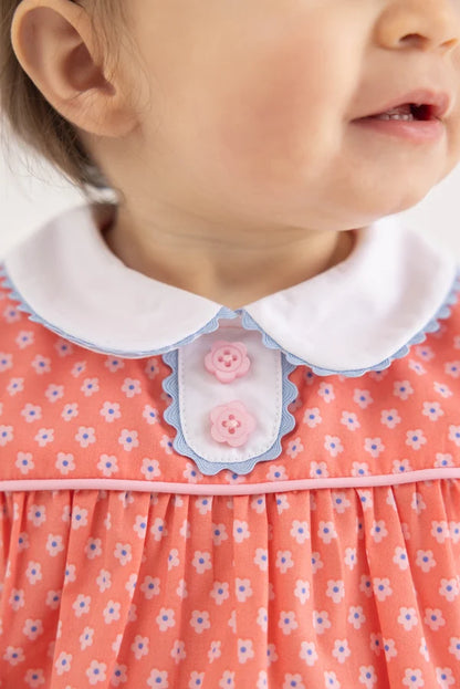 Mary Dal Bubble, 
Mill St Manor Mini Floral/Barrington Blue