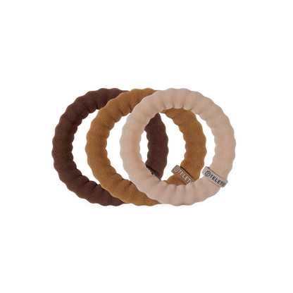 Espresso Yourself Large Nylon Hair Ties