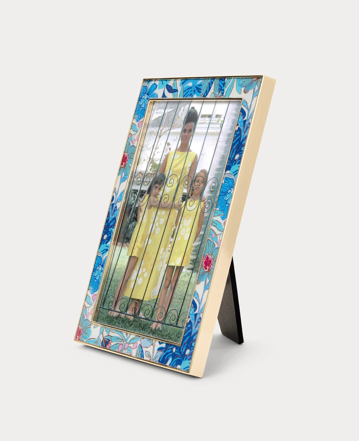GWP PICTURE FRAME, BREEZY AQUA BEST FRONDS FOREVER ACCESSORIES SMALL