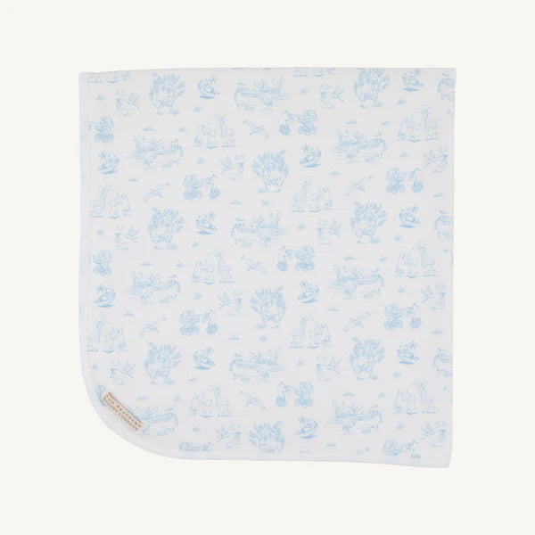 Baby Buggy Blanket, 
Sir Propers Sweet Arrival (Beale Street Blue)