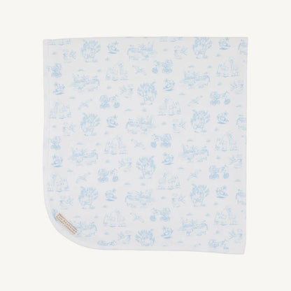 Baby Buggy Blanket, 
Sir Propers Sweet Arrival (Beale Street Blue)