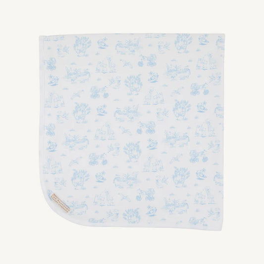 Baby Buggy Blanket, 
Sir Propers Sweet Arrival (Beale Street Blue)