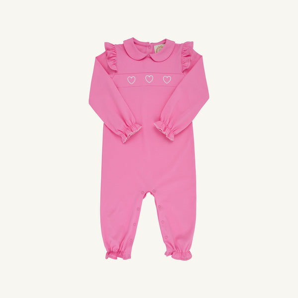 Biltmore Romper, 
Winter Park Pink/Worth Ave White/Hearts