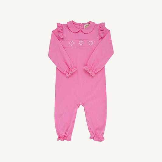 Biltmore Romper, 
Winter Park Pink/Worth Ave White/Hearts