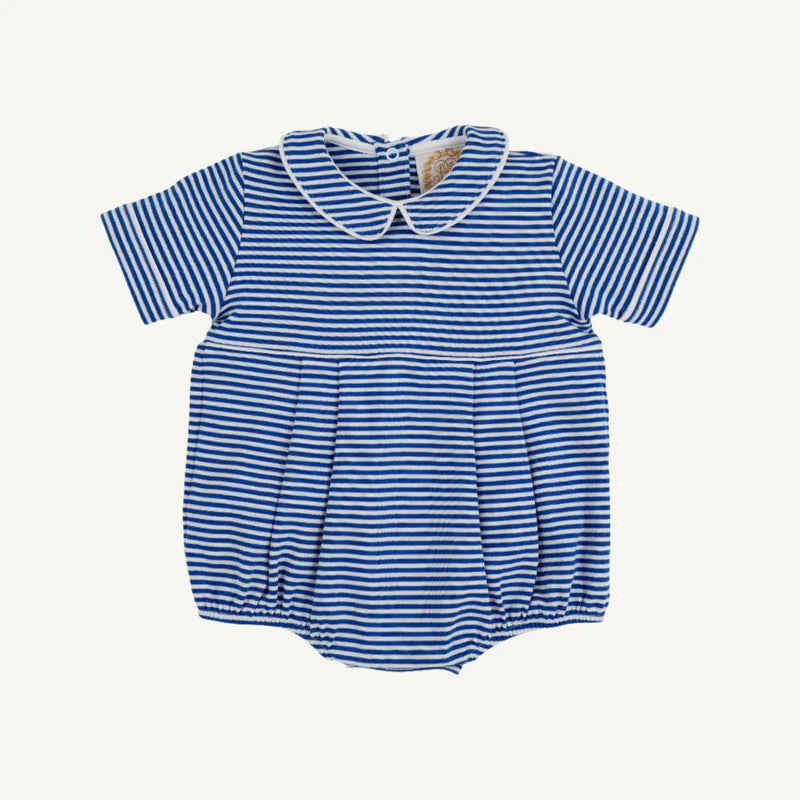 Bradford Bubble - Rockefeller Royal Stripe with Worth Avenue White