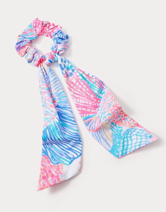 GWP SCRUNCHIE RIBBON, MULTI ROAR OF THE SEAS